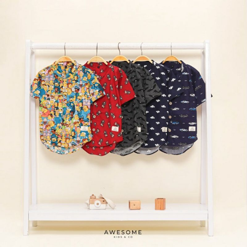 KEMEJA GILLIAN SHIRT BY AWESOM