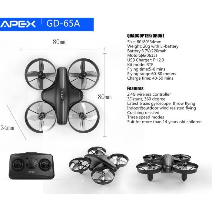 Tutu Ghost Drone Apex Mini Racing Drone, Quadcopter Drone Headless Guaranteed