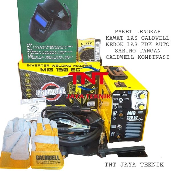 MESIN LAS CALDWELL MIG 130 -TRAFO LAS INVERTER CALDWELL MIG 130 EC - TRAVO LAS INVERTER CALDWELL MIG