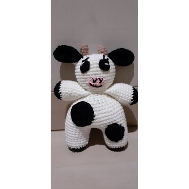 AMIGURUMI/BONEKA SAPI RAJUT