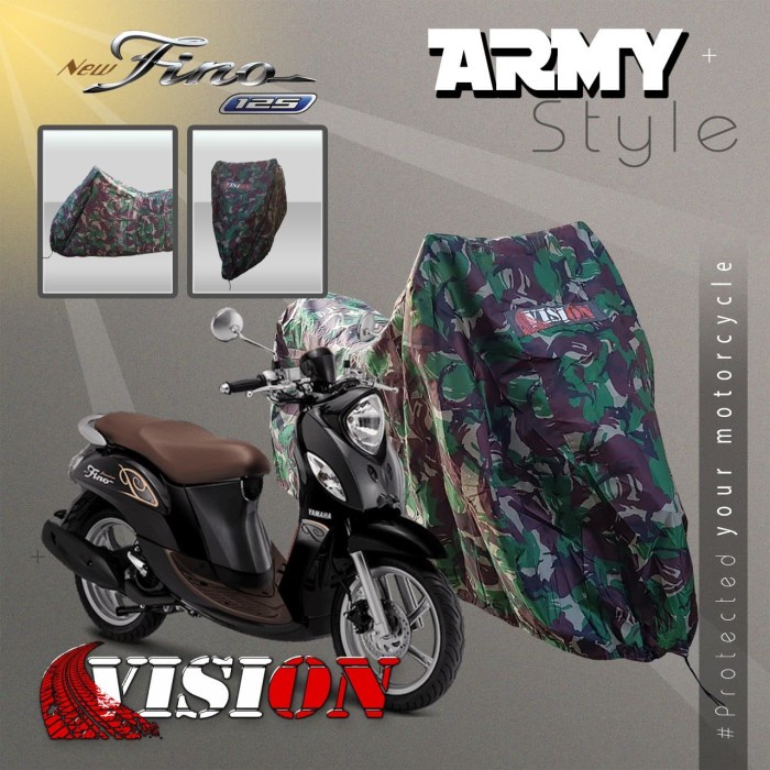 COVER MOTOR VISION ADV PCX CBR SCOOPY AEROX VARIO BEAT ARMY LORENG 55
