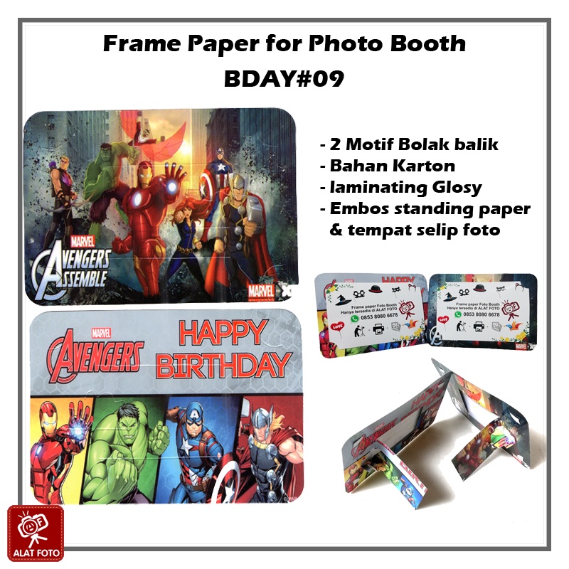 Frame Paper Photo Booth 4R BDAY#09