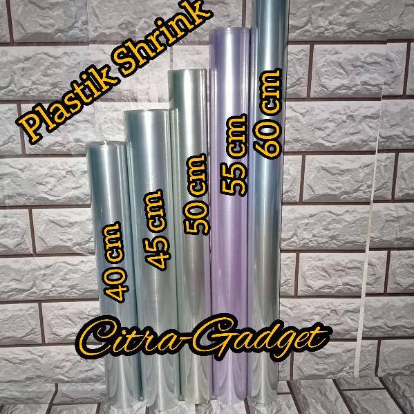 

[A-5T ➸] Plastik shrink / plastik segel / plastik wraping 500gram-siap dikirim