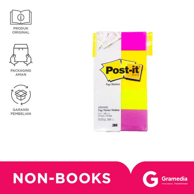 

3M Post It Note Page Marker 670 gram33 dijamin