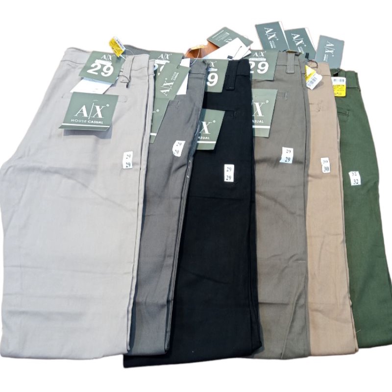 Celana pria/AX HOUSE/Celana chinos/15