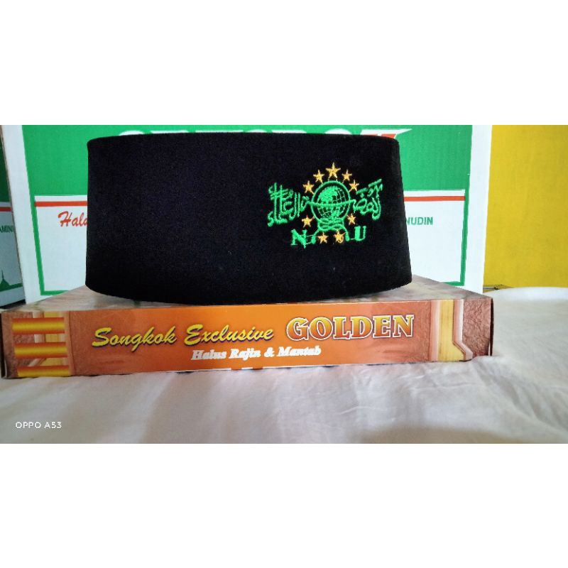 Peci Nu Songkok Nu bordir exlusif Golden & Anugerah tinggi 10