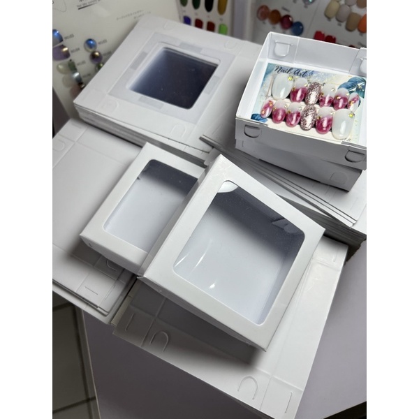 

empty box box kuku palsu kardus kosong box perhiasan