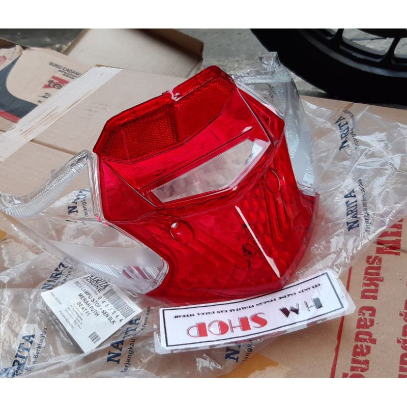 Mika Kaca Lampu Stop Honda Beat Fi Mika Lampu Belakang Honda Beat Fi