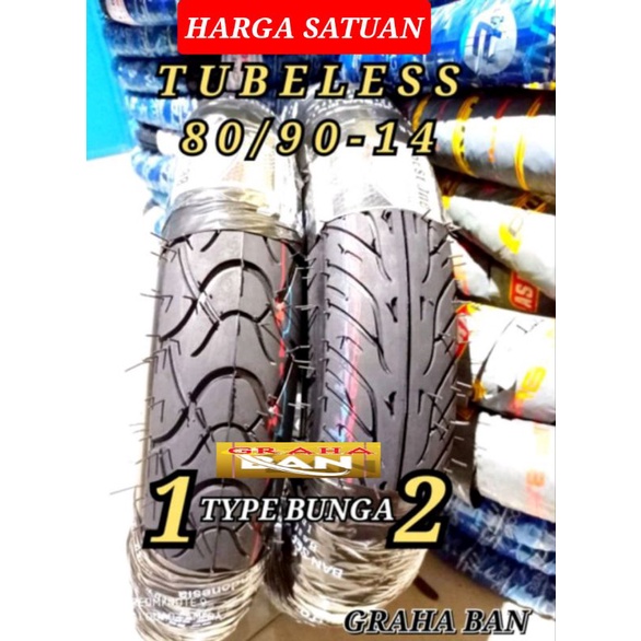 1 pcs ban motor metic tubeless 80/90-14 ban tubeles metic honda beat vario Mio ban metic ring 14 BAN