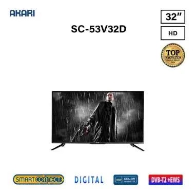 LED TV AKARI SC-53V32D Digital TV With Smart Connect
