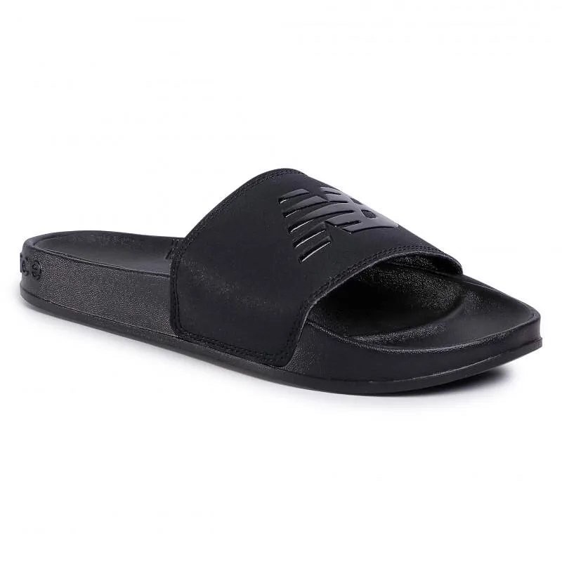 SALE NEW BALANCE SMF 200 SLIDE SANDAL BLACK / NAVY