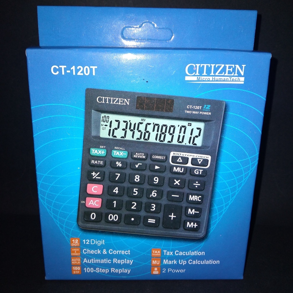 

KALKULATOR CITIZEN CT-120T