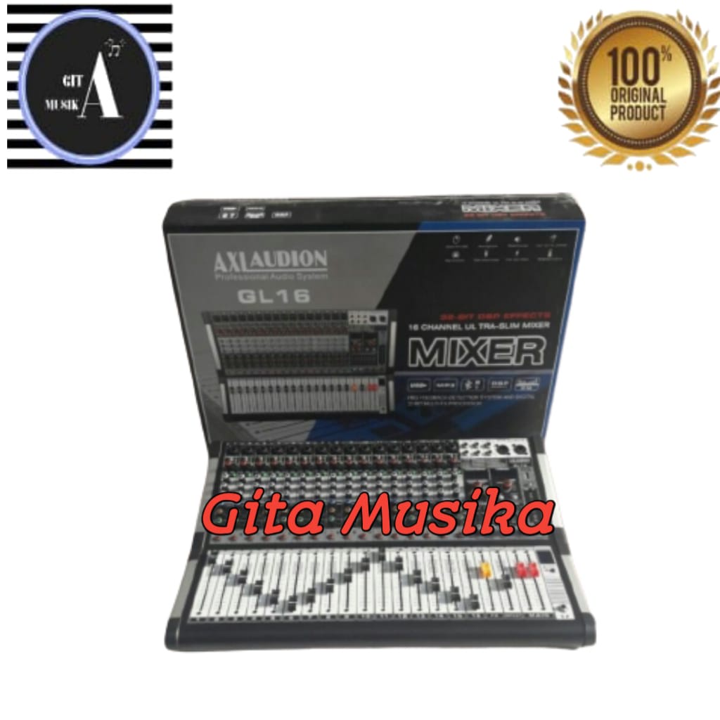 Power Mixer AXL Audion GL16P 2x350W Original