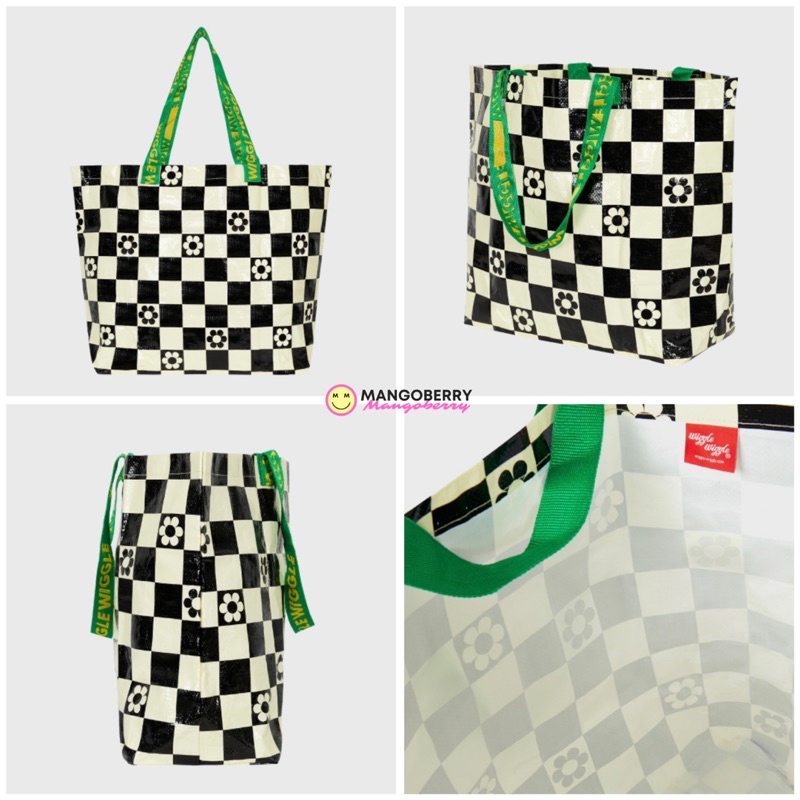 WIGGLE WIGGLE - Tarpaulin Shopping Bag (M &amp; L)