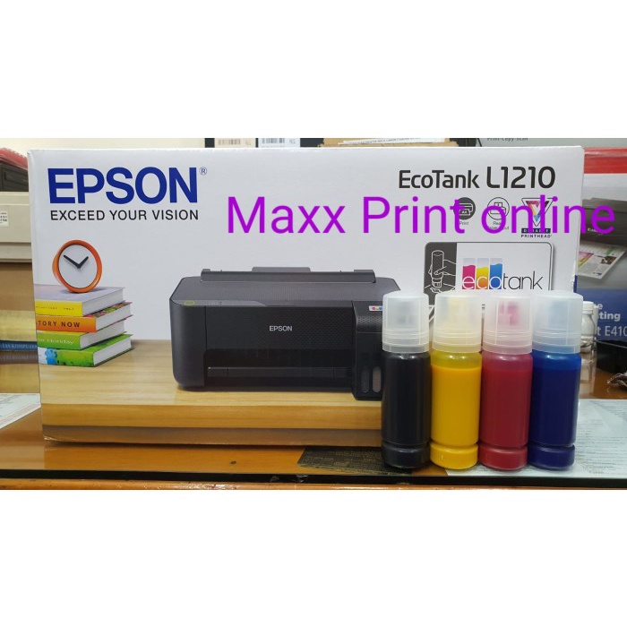 Printer Epson L1210 Paket Tinta Pigment, Sublim, Art Paper Epson 003