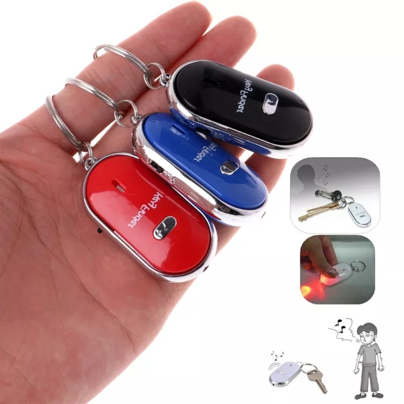 Mainan Kunci Alarm Sensor Siul Key Lost Finder Whistle Anti Hilang