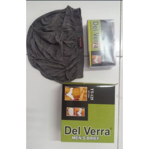 Celana dalam pria Delvera / Leopold Warna campur, M L XL per dus isi 3 pcs