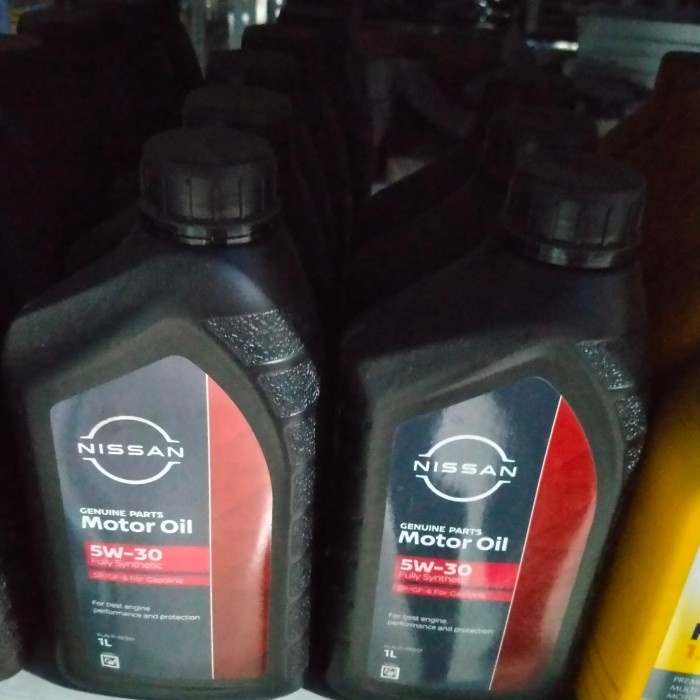 populer] oli mesin Nissan 5w30 full syntetic