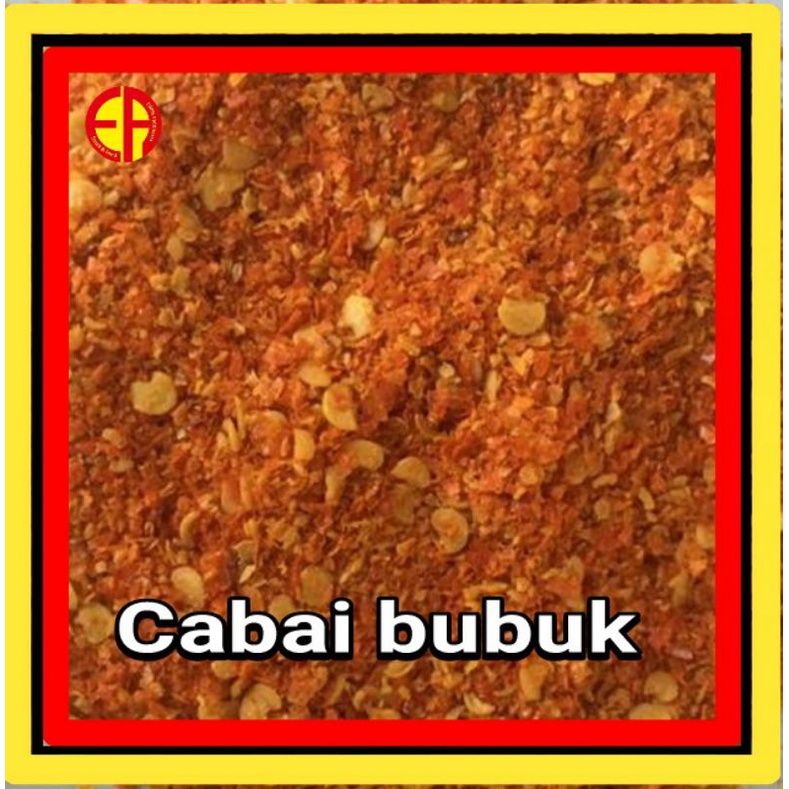 

CABE/CABAI BUBUK 500 GRAM BASO ACI/BOCI/SEBLAK PEDAS