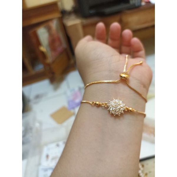 GELANG SERUT XUPING PREMIUM WARNA GOLD