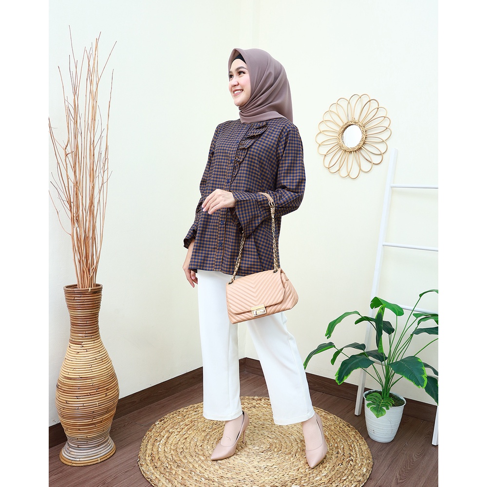 SUN-SUN  Blouse - Pakaian Wanita Terbaru by Hijab Mamah icis