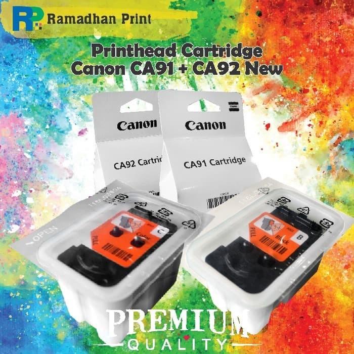 Print Head Cartridge Canon G1000 G2000 G3000 Black Color CA91/CA92 Set
