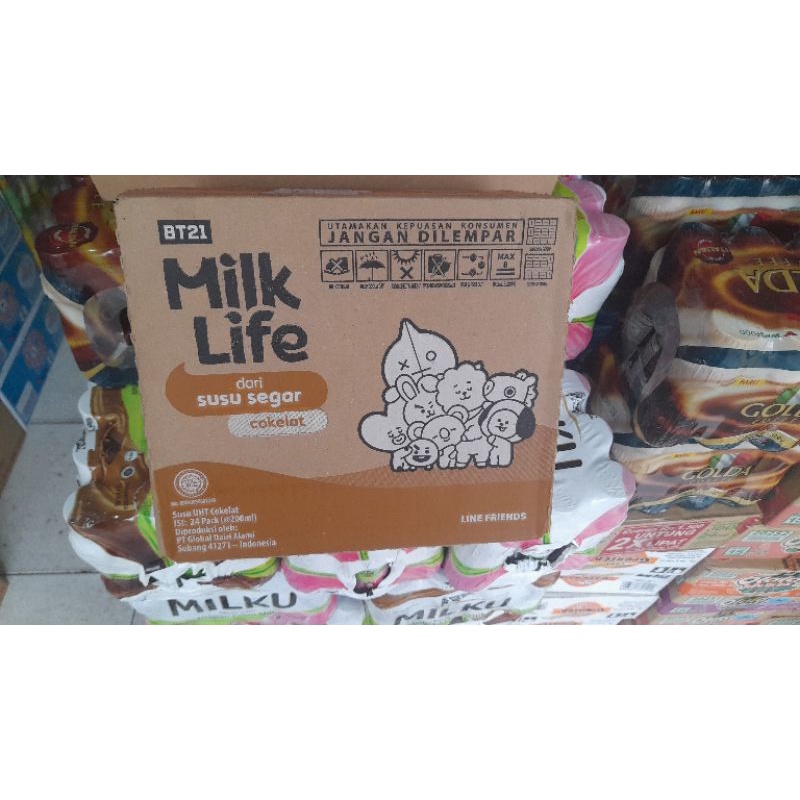 

susu uht milk life 200 ml 1 dus