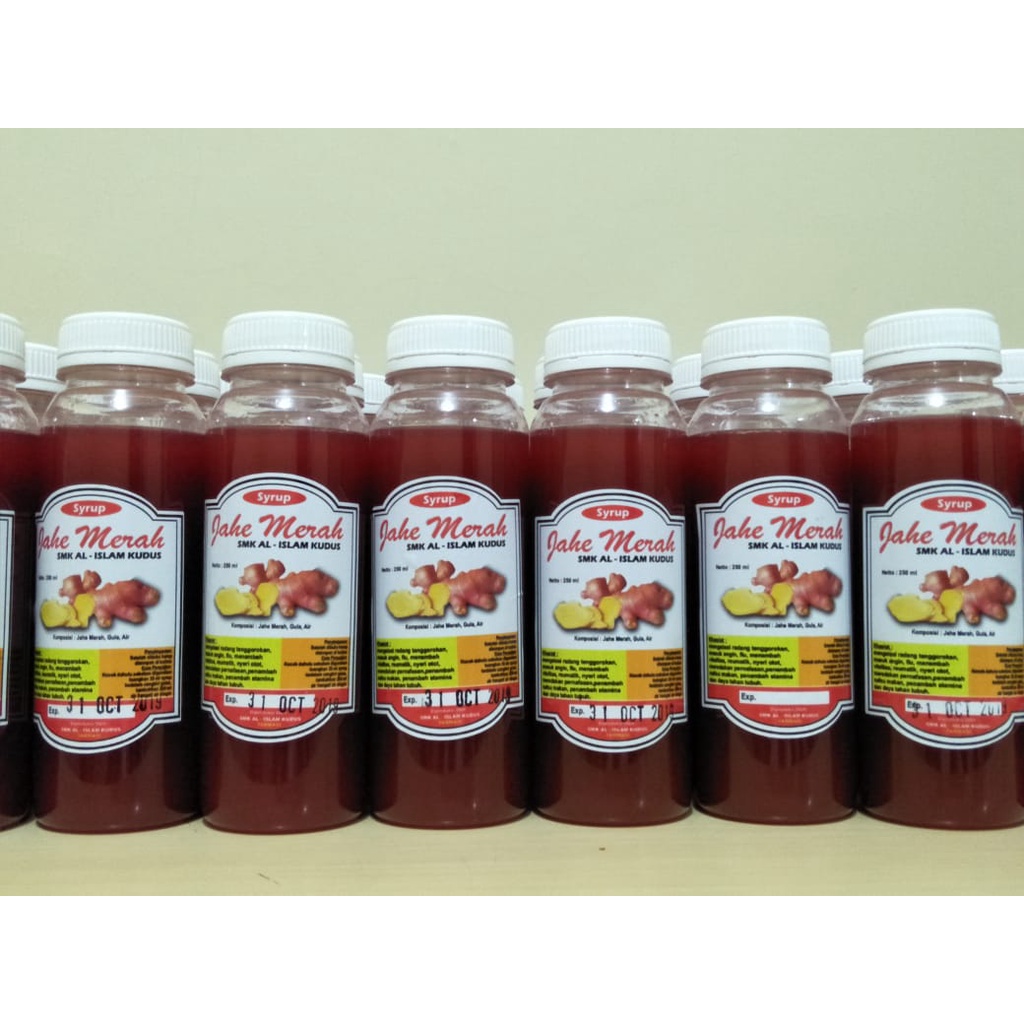 

SIRUP JAHE MERAH