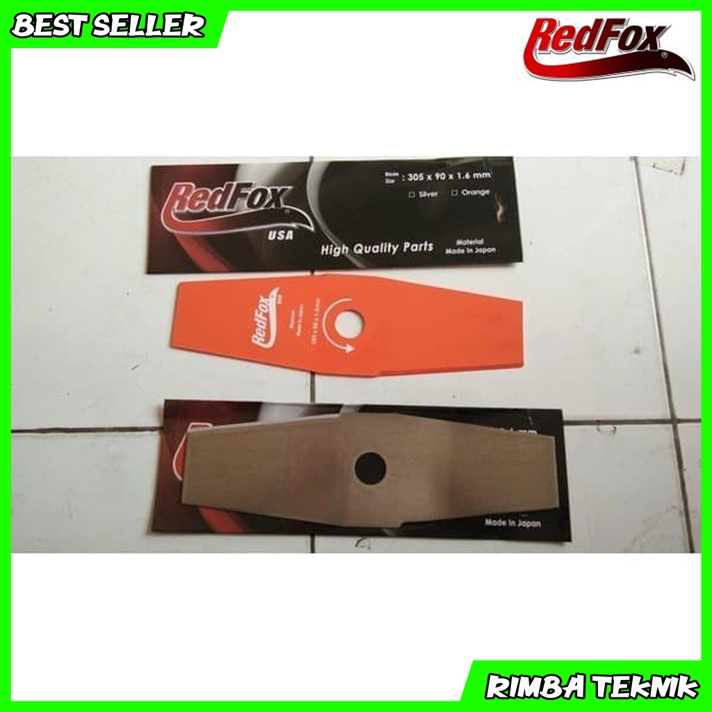 REDFOX Mata Pisau Potong Rumput 305 mm ~ Mata Pisau Mesin Potong Rumput