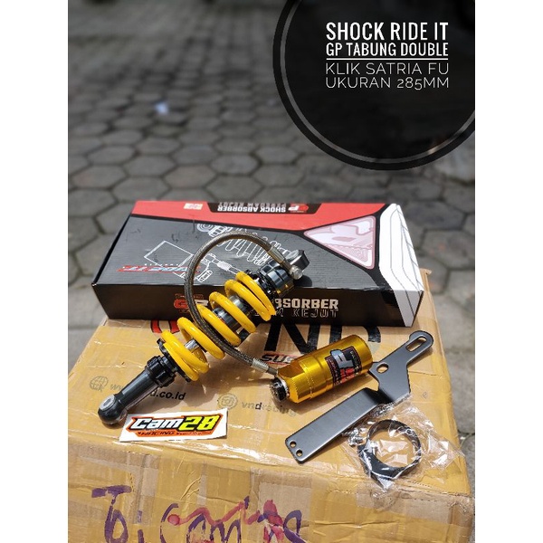 Shock ride it gp tabung satria fu 285mm kuning