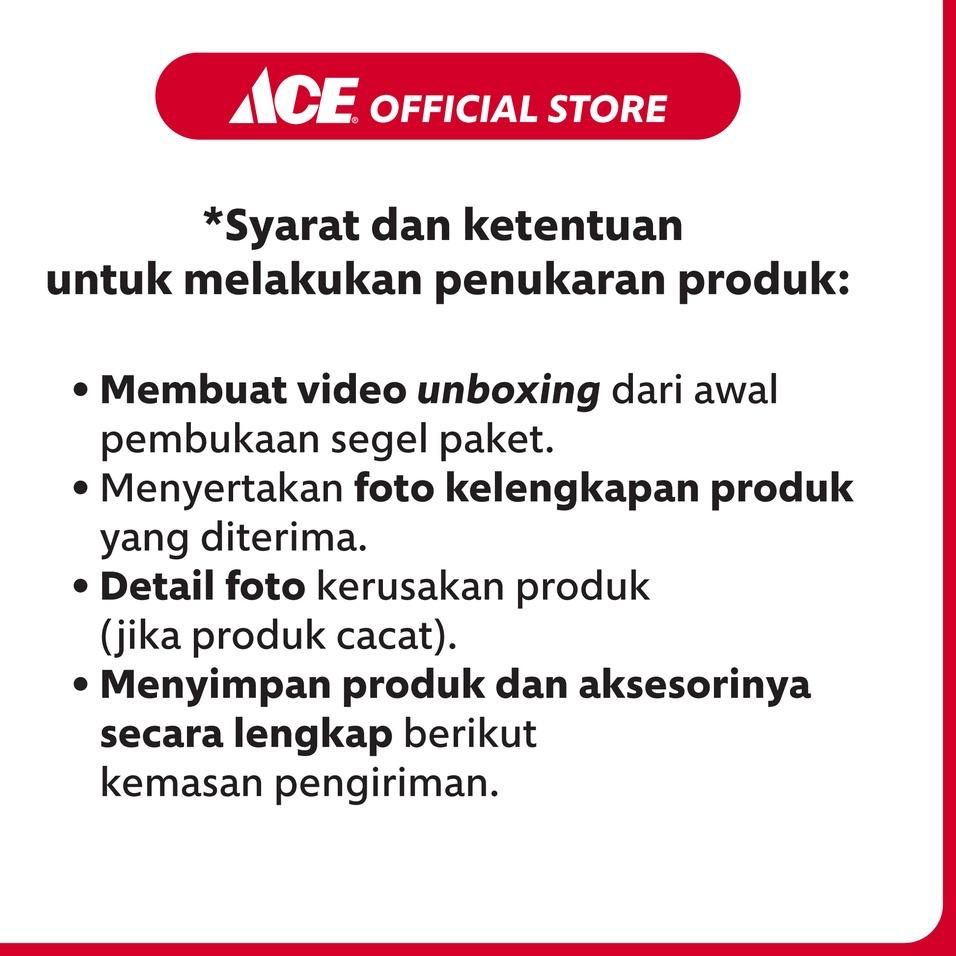 High Quality Ace - Krischef Tempat Peralatan Makan - Putih