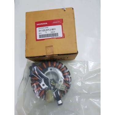 spull atau stator comp cbr 250 original thailand 31120-kyj-901
