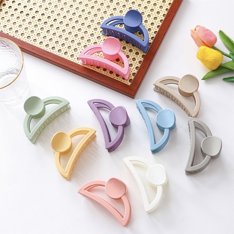 DELUNASHOP DC-886 JEDAI 6,5 CM JEDAI RAMBUT DOFF ALA KOREA TEBAL MULTI COLOUR JEDAI DOFF JEPIT RAMBUT JEDAI KOREA STYLE