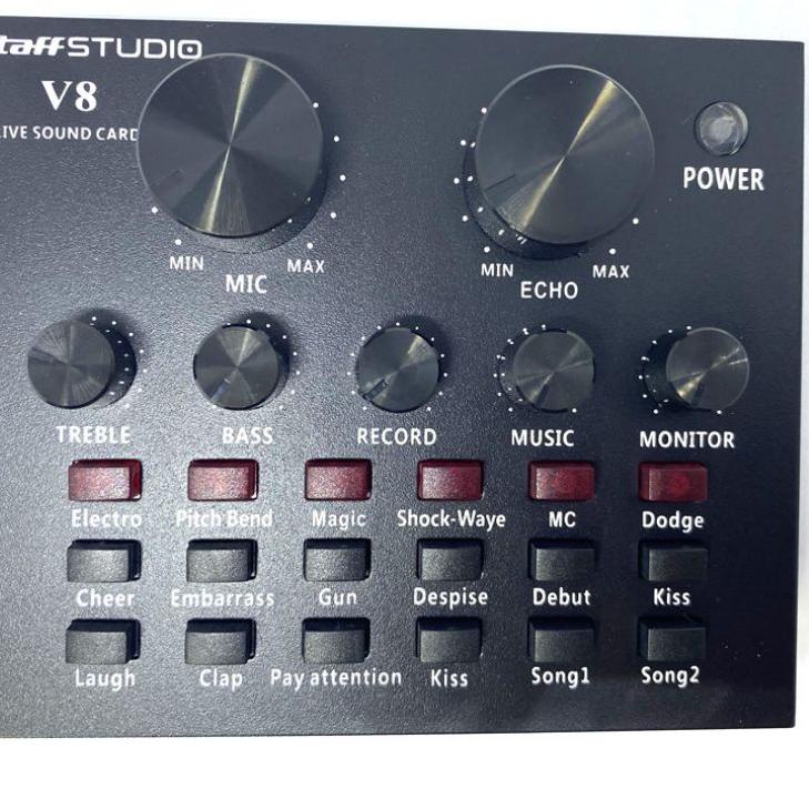 Hot Quality New Soundcard V8 V8u V8s V8plus Taffstudio ORIGINAL