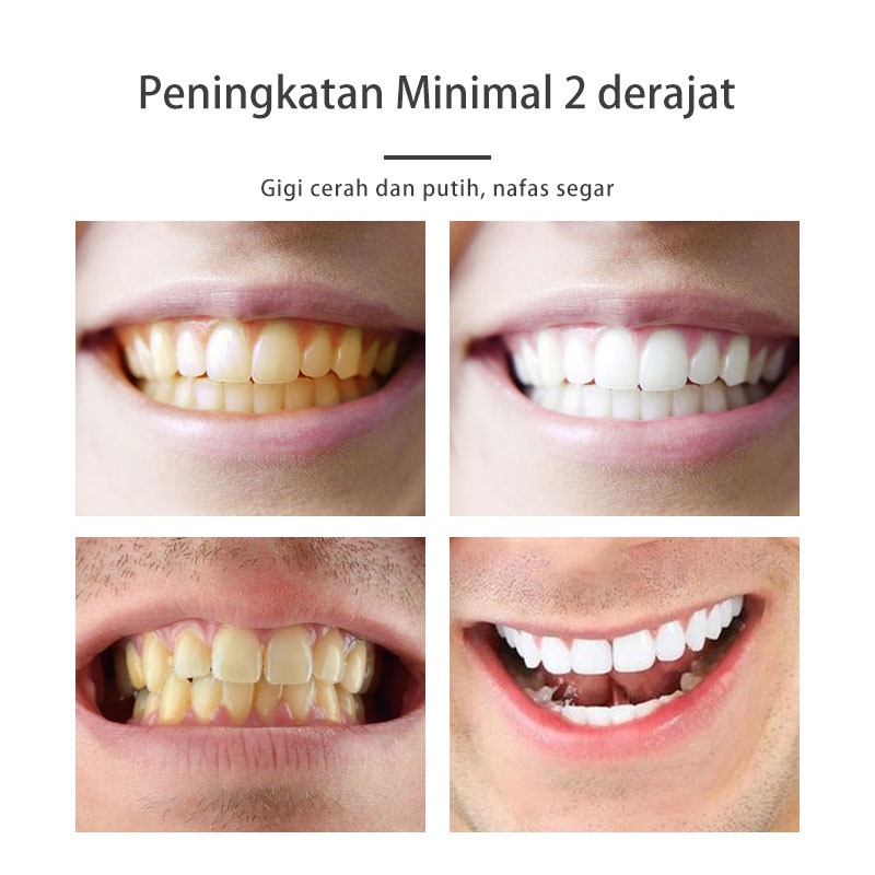 LANBENA Teeth Whitening Powder - Memutihkan Gigi (55 gr) BPOM