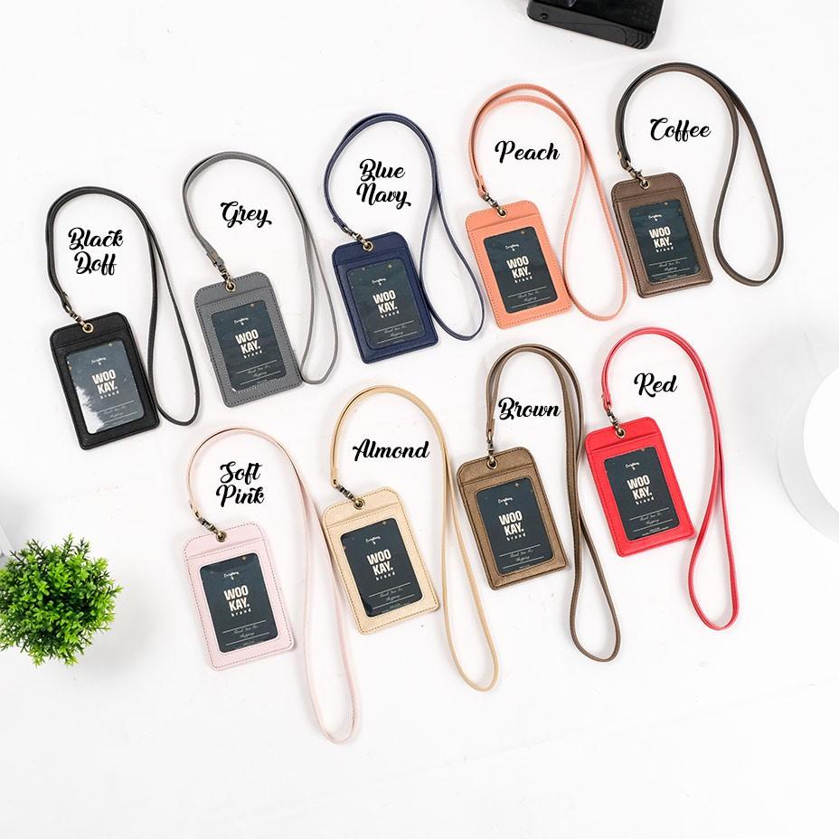 

✹✹ Premium Name Tag Holder/ID Card Holder/Gantungan ID Card Costum Logo & Nama
