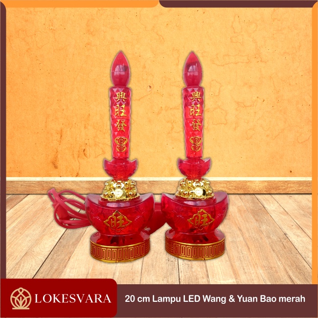 Lampu Sembahyang Altar Dekorasi LED Zhao Chai Jin Bao