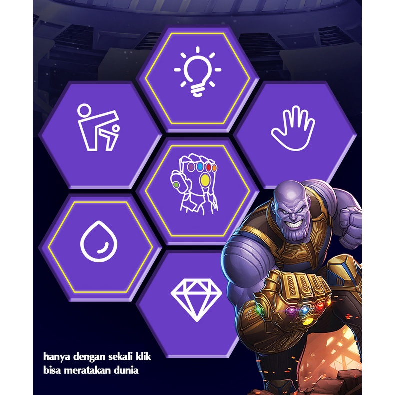 Thanos Glove Gloves Sarung Tangan Thanos Bisa tembak