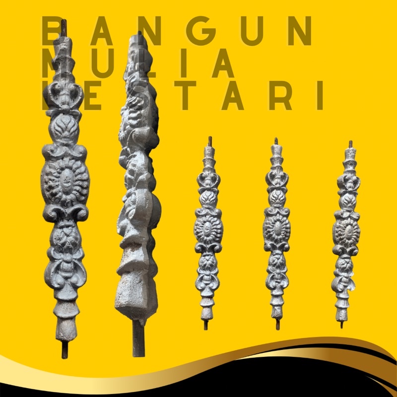 ORNAMEN PAGAR TEMPA ALUMINIUM100%