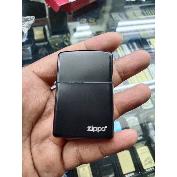 Korek Api Zippo Black Dop Grade USA