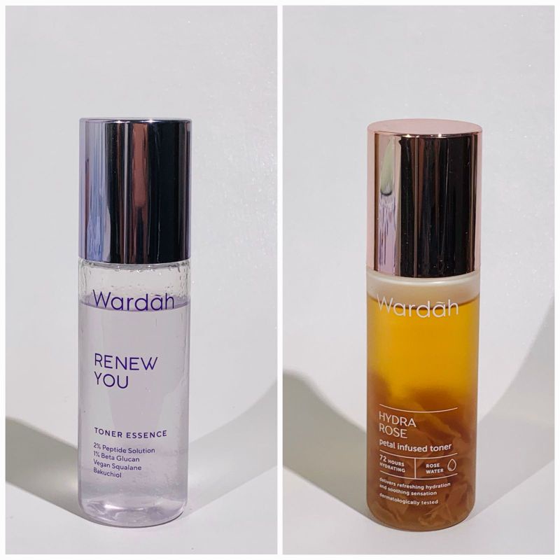 (PRELOVED) TONER WARDAH HYDRA ROSE & RENEW YOU