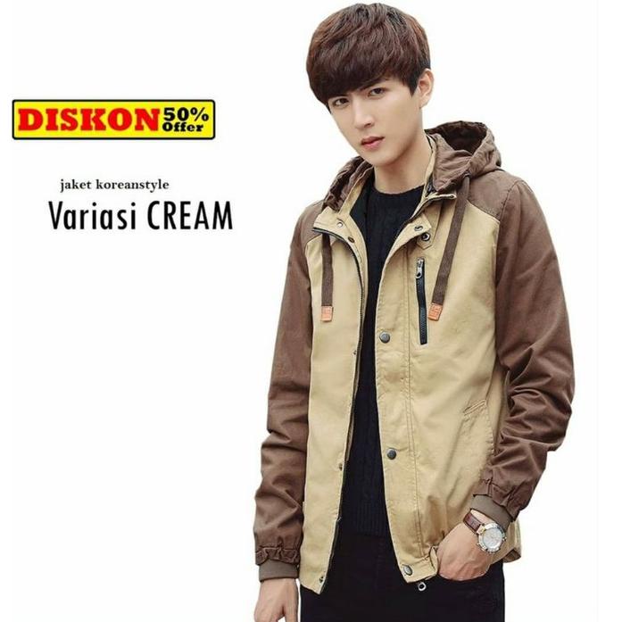 {JCG.10De22ᴷ} Jaket Parka Newtab Pria Korea Lee Min ho Premium / JaketPria Parka Korea Lee Minhoo Bo