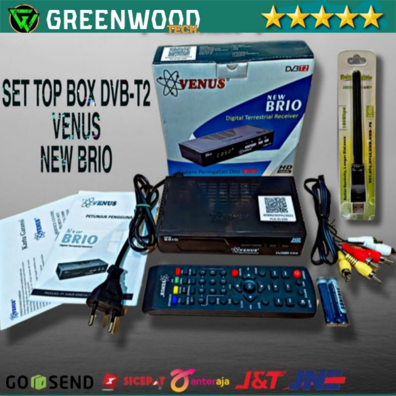 STB Set top box tv digital bisa tv tunner garansi resmi