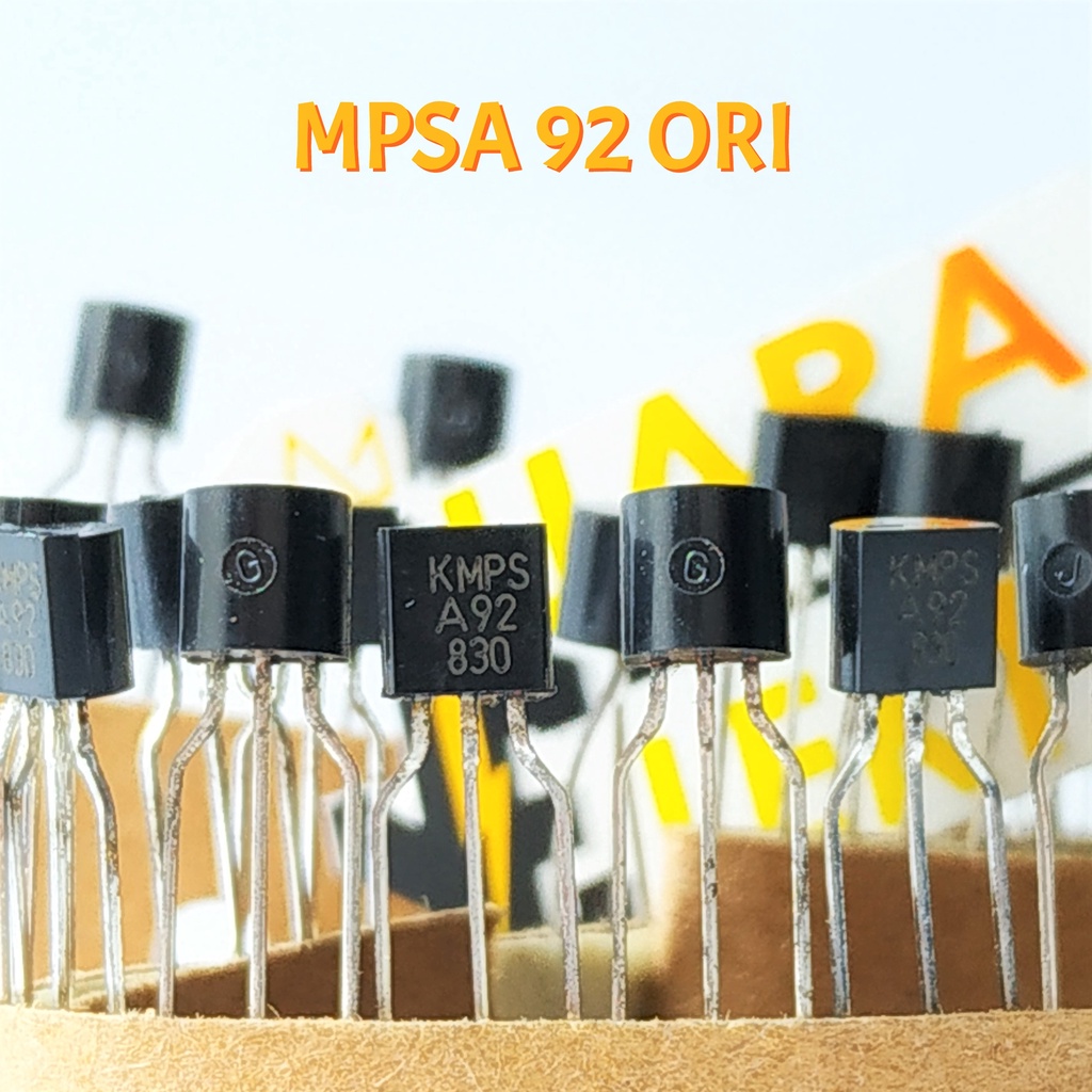 Jual Transistor MPSA92 ORI Transistor (TR) MPSA 92 ORIGINAL Shopee