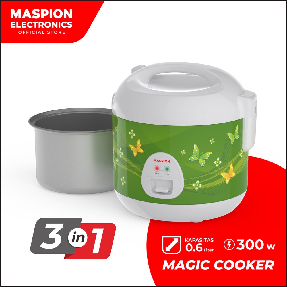 Jual Maspion Mrj Grbf Magic Cooker Kapasitas Liter Shopee