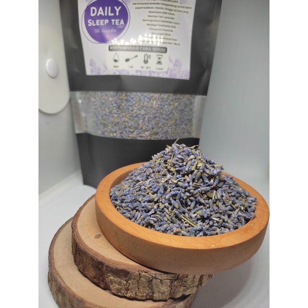 

Premium teh anti insomnia / teh tidur lelap 50gr / teh lavender enak