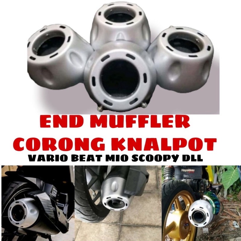 MURAH endmufler end muffler end cup moncong knalpot vario 125 150 pcx endmuffler ENDMUFLER KNALPOT
