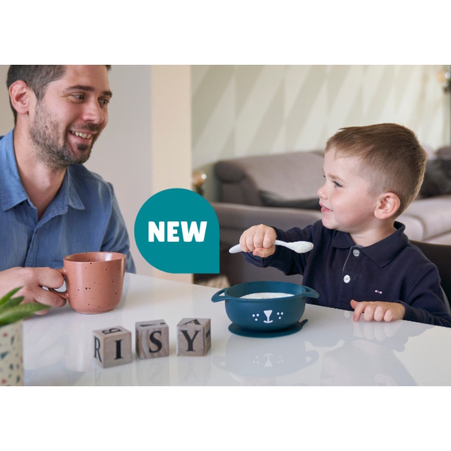 Babymoov Tast'isy Kit Silicone Bowl and Spoon Weaning Set