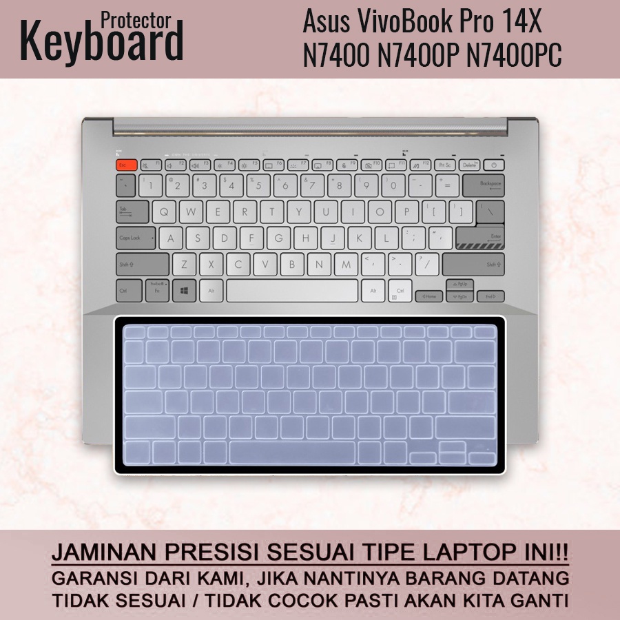 Keyboard Protector Asus VivoBook Pro 14X N7400 N7400P N7400PC