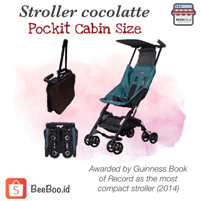 [SEWA] Stroller Cocolatte Pockit Cabin Size